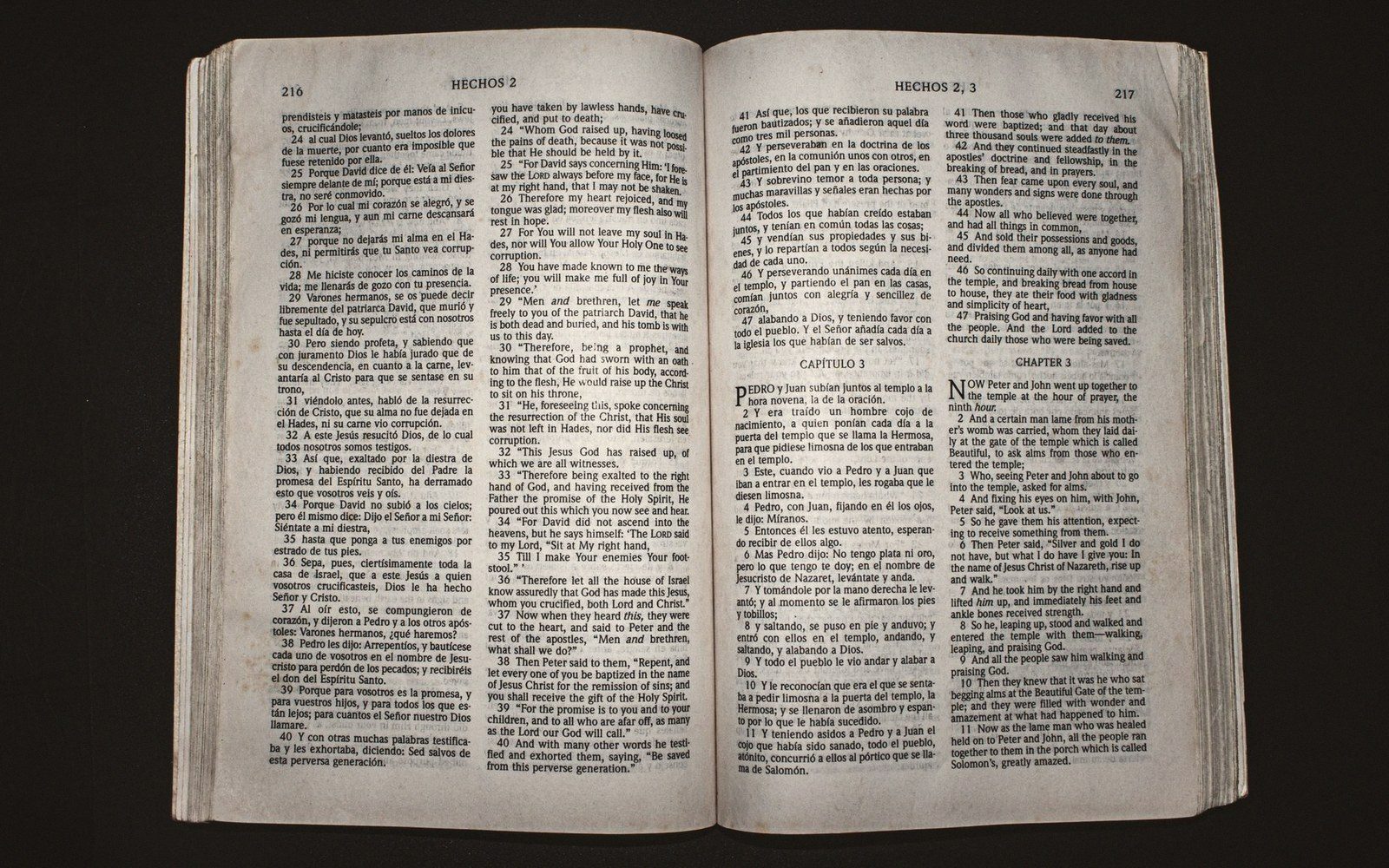 One Sentence, Four English Versions